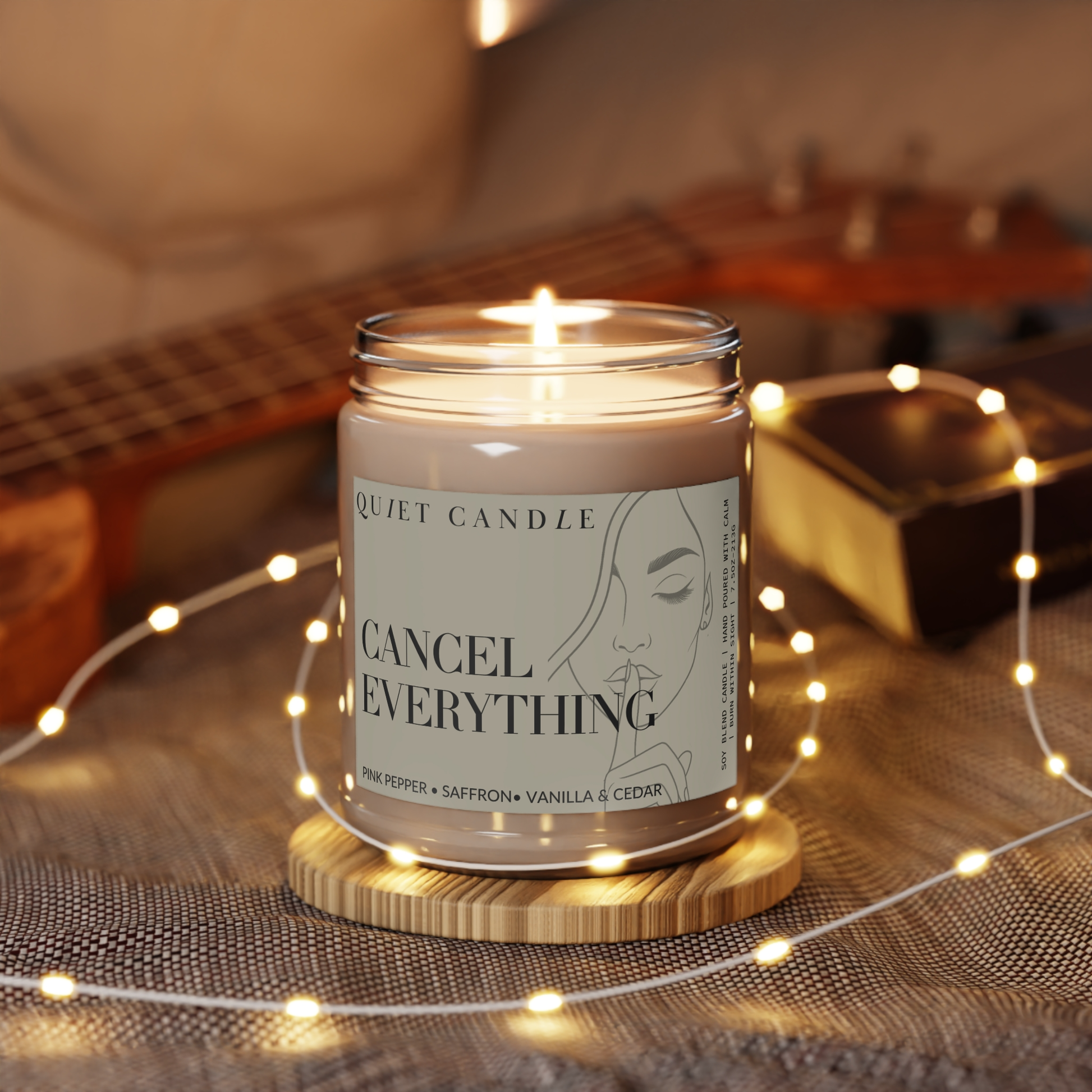 Cancel Everything Candle