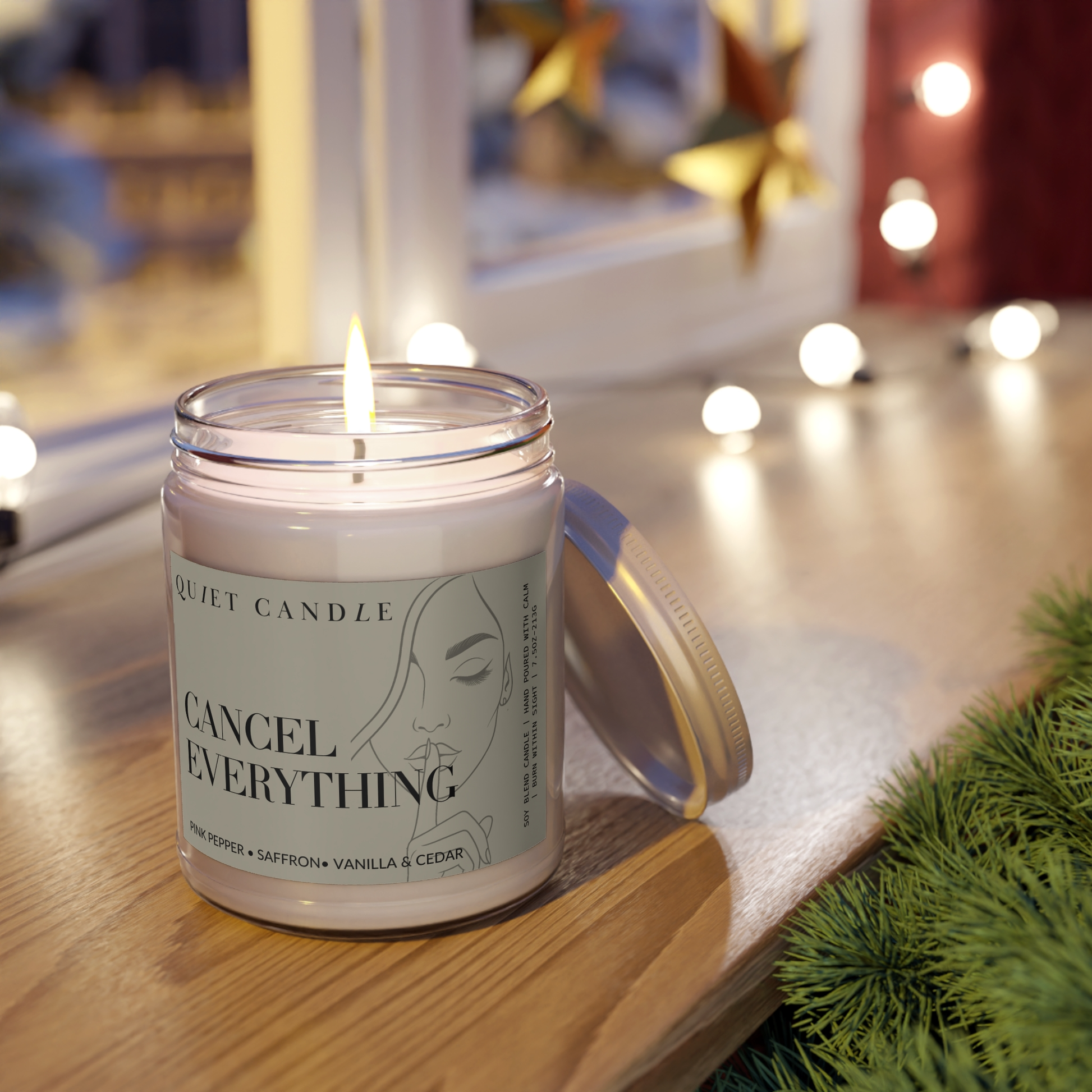 Cancel Everything Candle