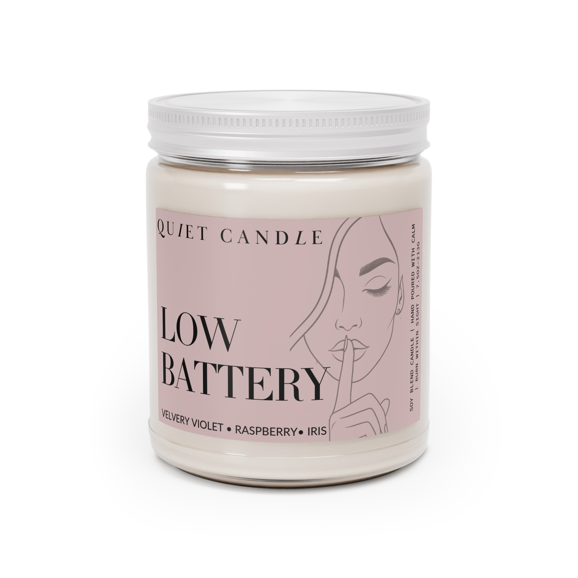 Low Battery Candle
