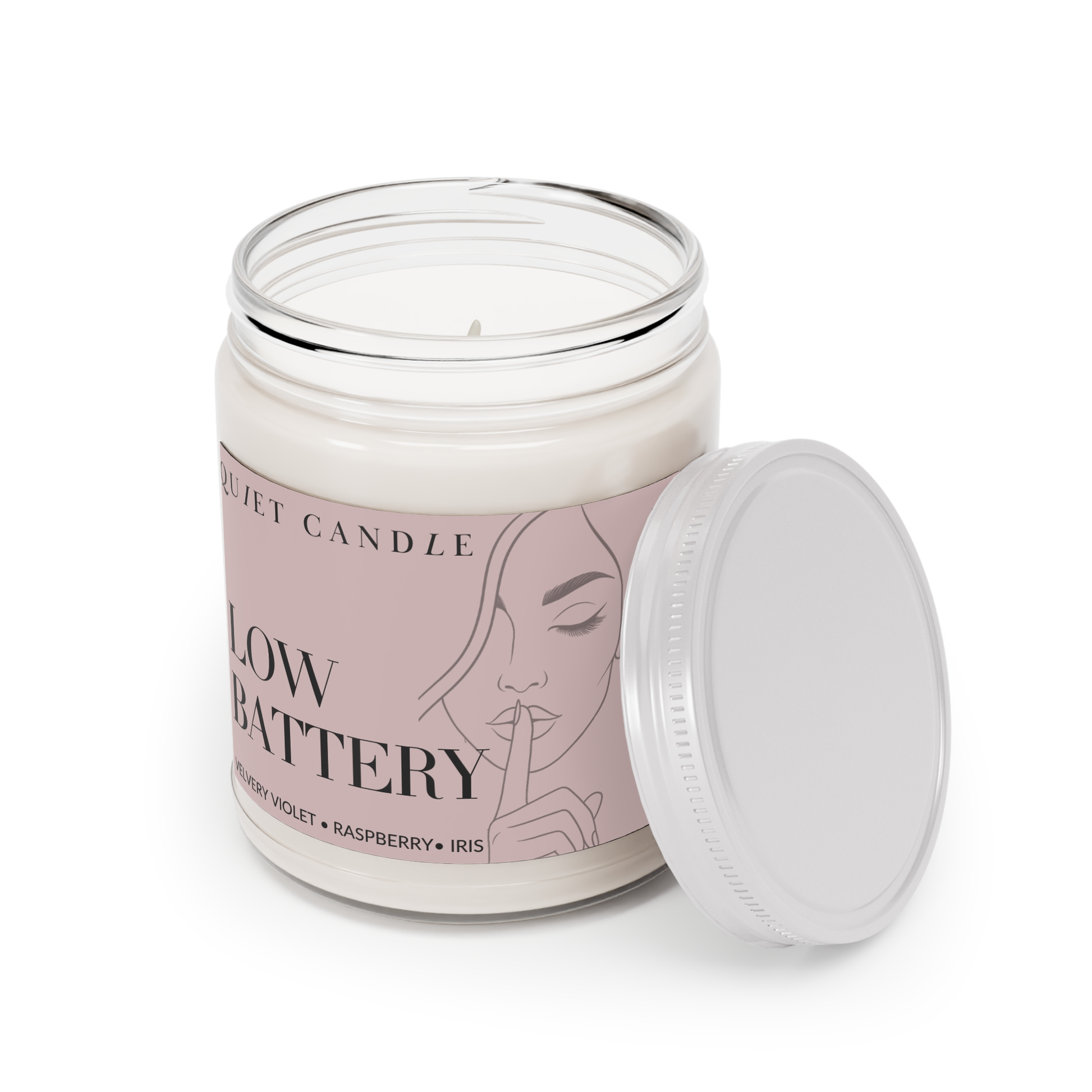 Low Battery Candle
