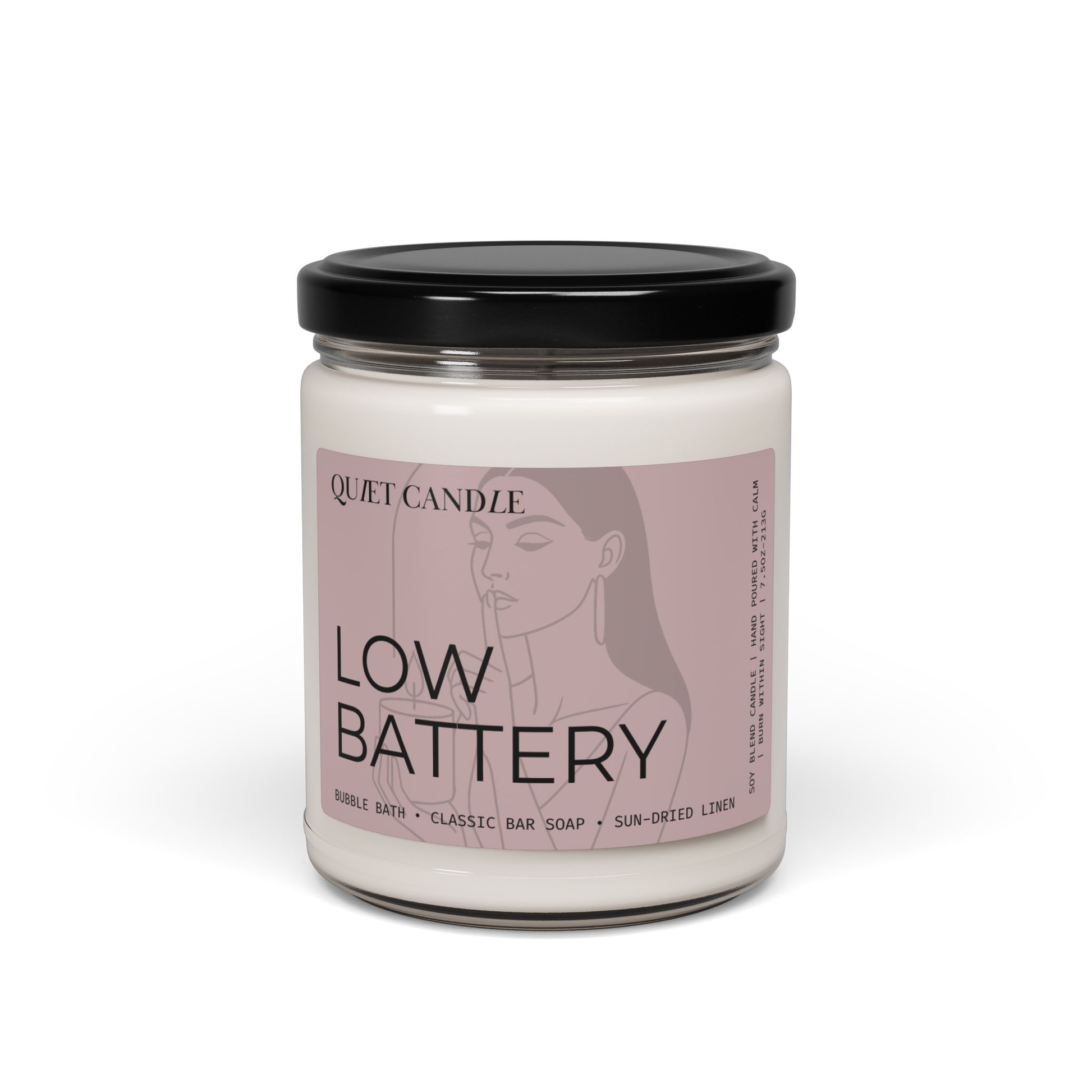 Low Battery Candle