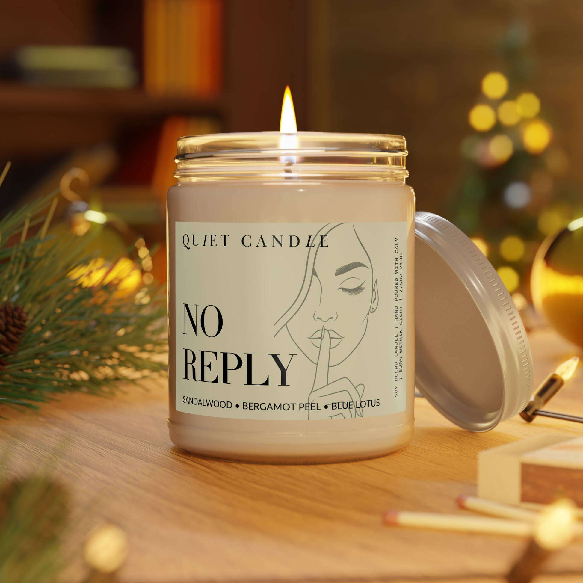 No Reply Candle