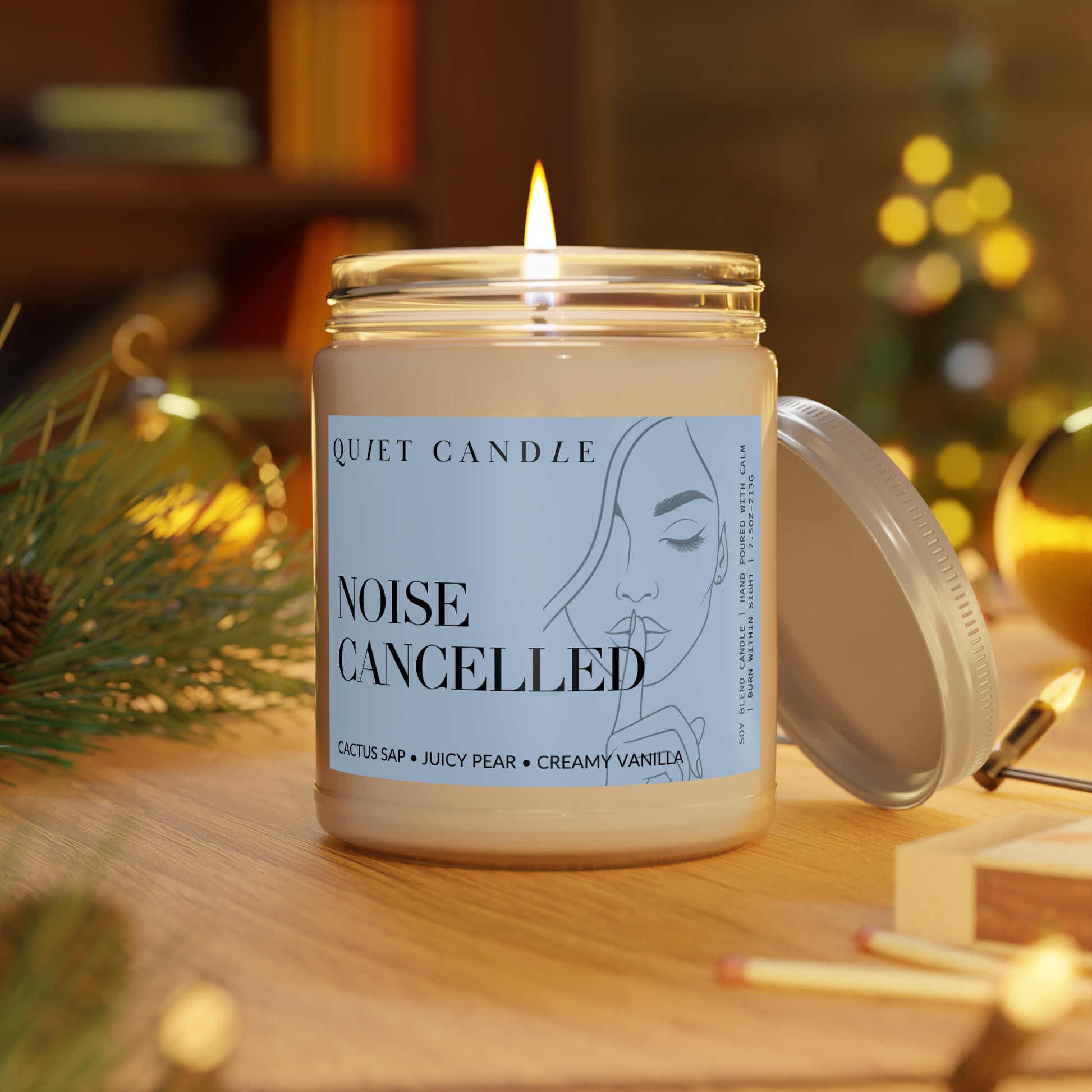 Noise Cancelled Candle
