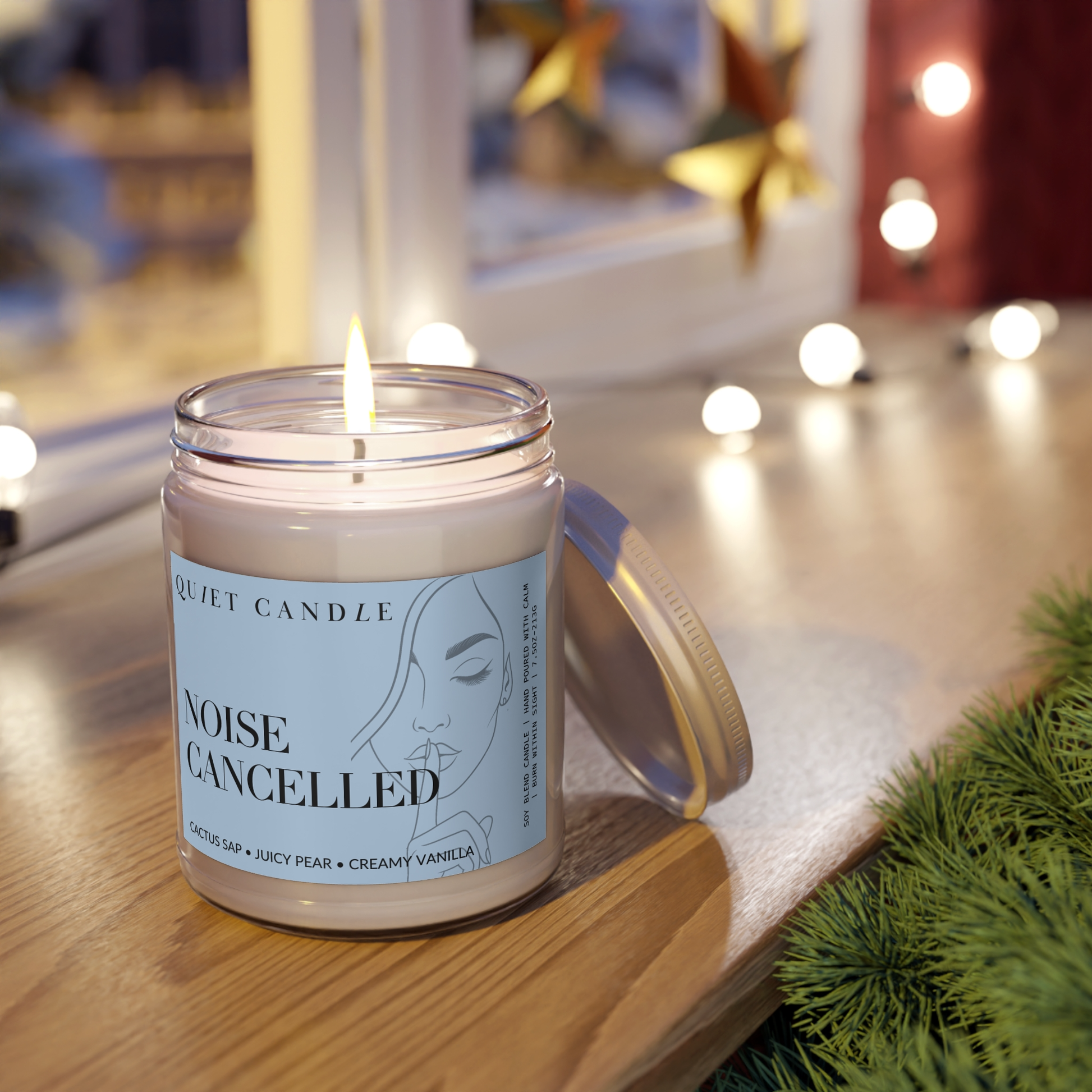 Noise Cancelled Candle