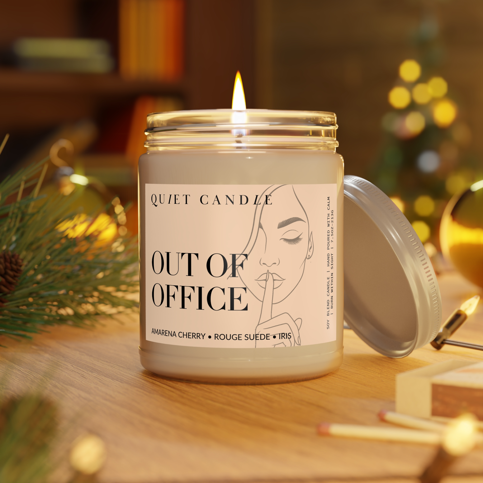 Out of Office Candle