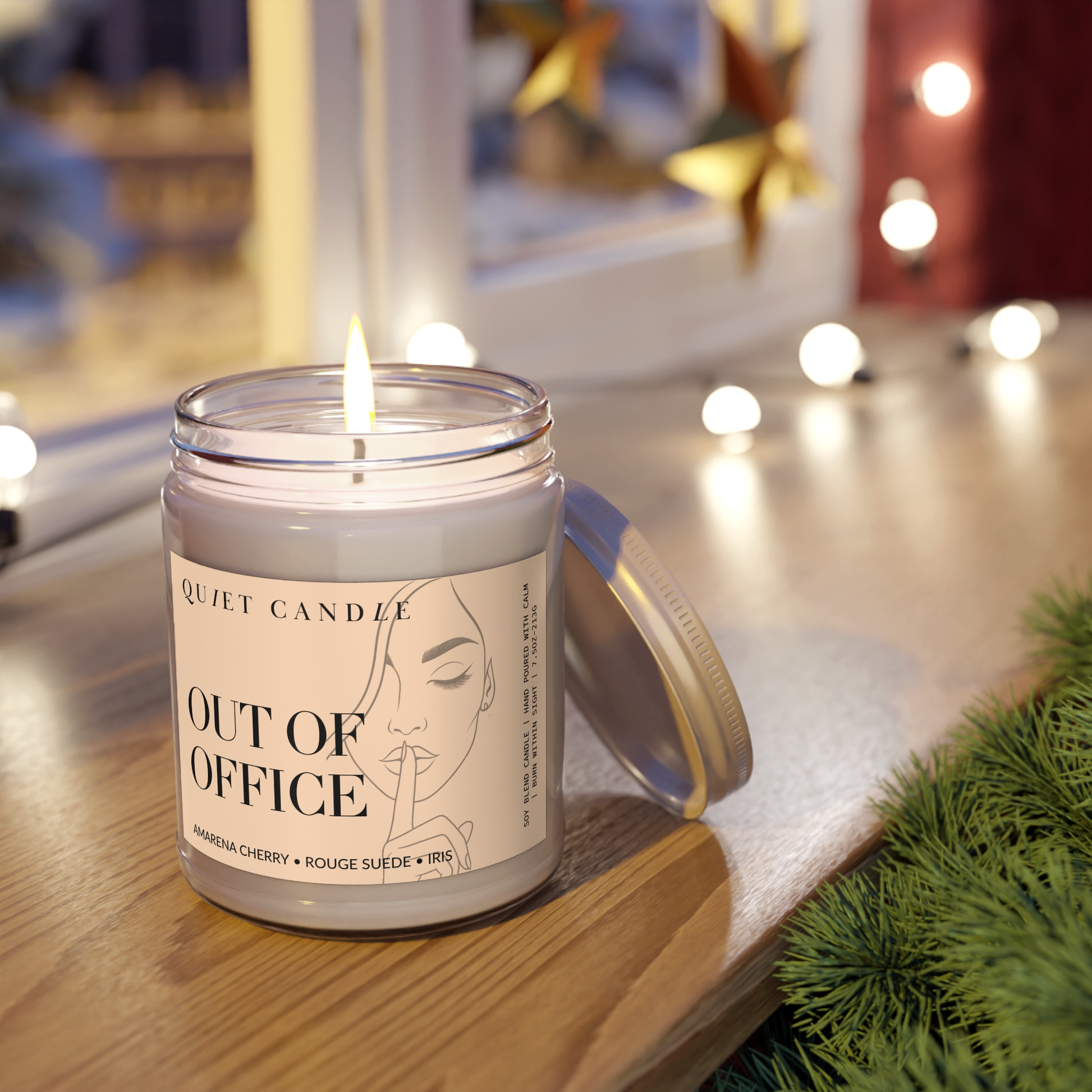 Out of Office Candle
